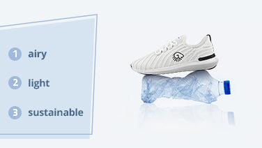 Even greener: our shoes made from recycled PET plastic