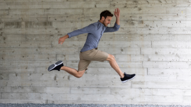 Shoes with good shock absorption sales