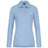 Polo Shirt Organic Cotton Longsleeve Women / sky blue-519