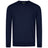 Cotton Pullover Round Neck Men / ocean blue-540