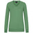 Cotton Pullover V-Neck Women / hay green-405
