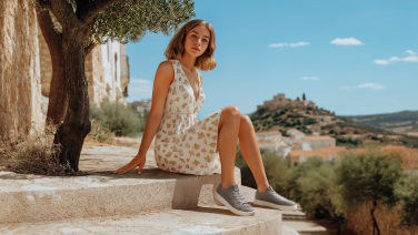 Glamping - sporty through the day, chic in the evening