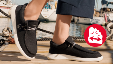 Comfort redefined: More shoe width for optimum comfort