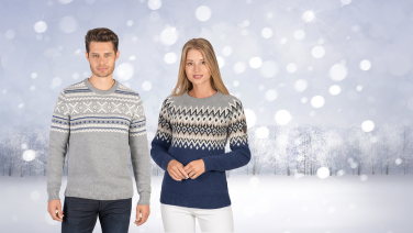 Nordic sweater: stylish and warm through the winter