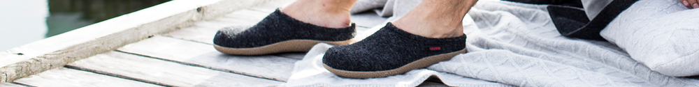 Men's Wool Slippers