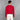 Cotton Pullover Round Neck Men flame red-343