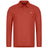 Polo Shirt Organic Cotton Longsleeve Men / flame red-343