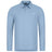 Polo Shirt Organic Cotton Longsleeve Men / sky blue-519