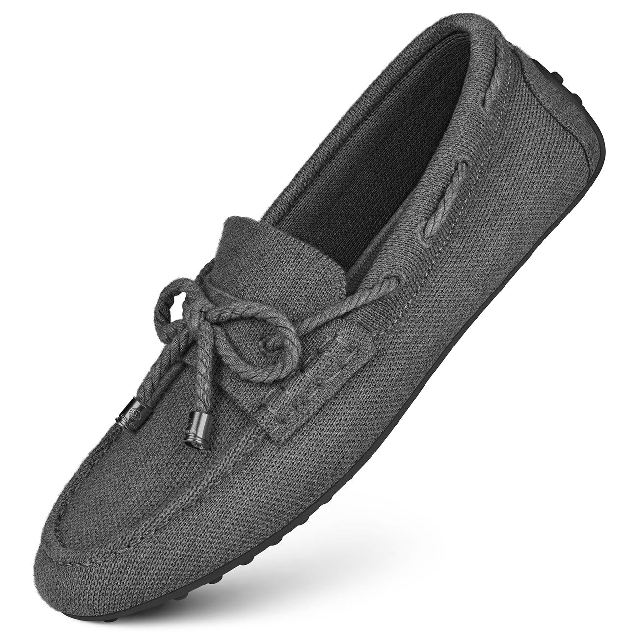 Giesswein Men’s Dark Charcoal Wool Slip-On Loafers Amazon.com | Giesswein Men main image 2