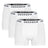 Organic Boxershorts (Pack of three) / Arctic white-011