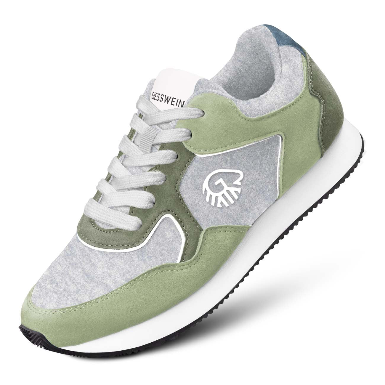 GIESSWEIN wool runner sneakers shoes green mens sz 45 us 12 Retro Runner Men main image 3