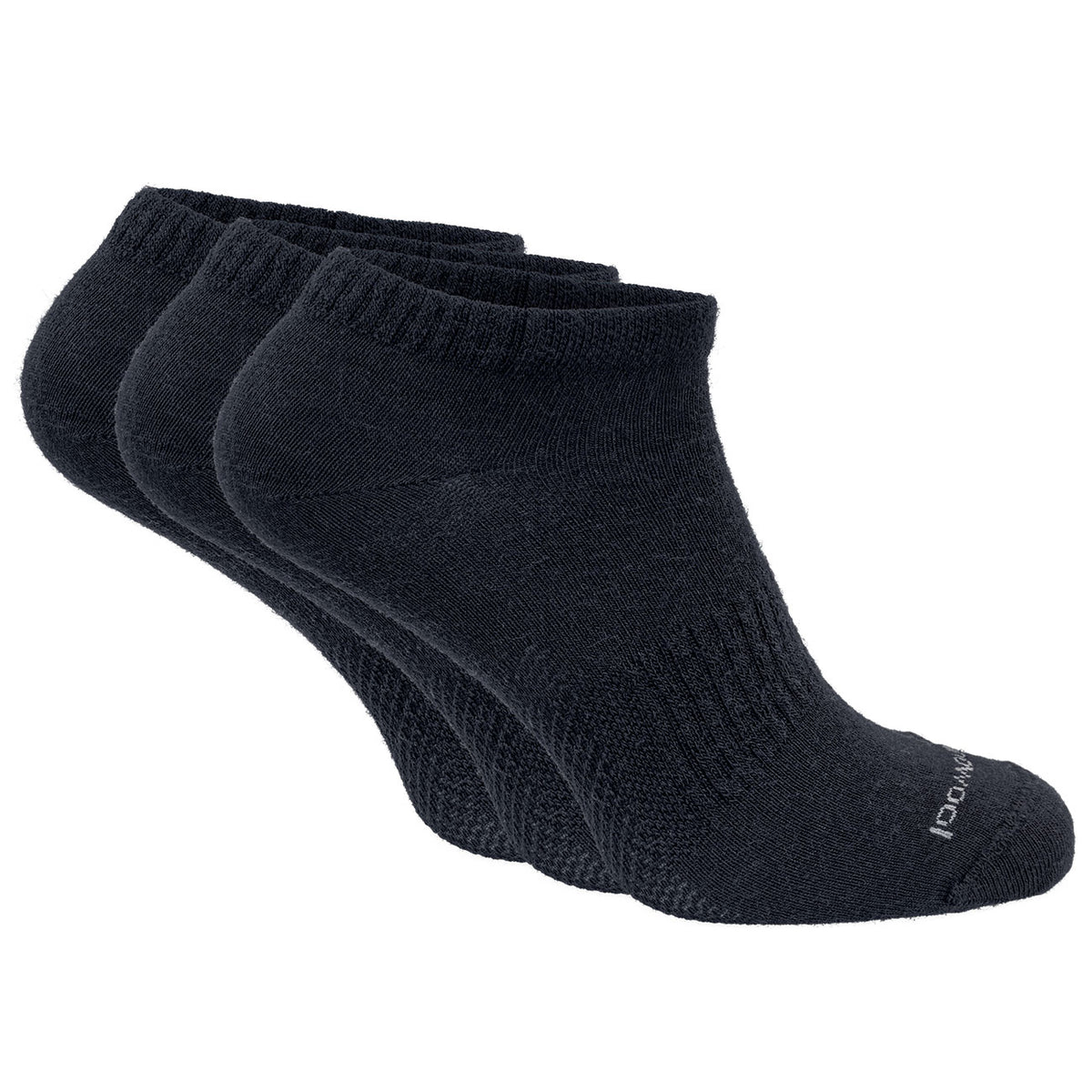 Merino Wool Sneaker Socks (pack of three)